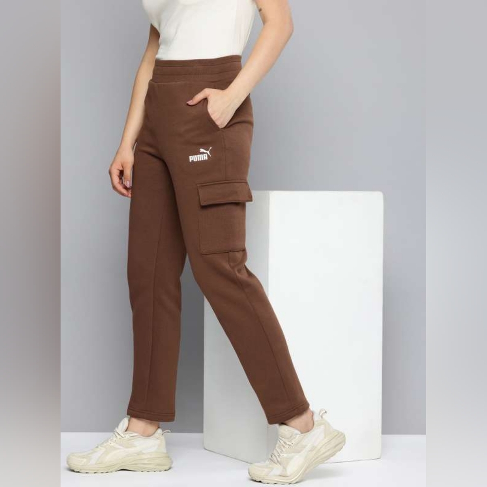 NWT PUMA Warm Brown Mid Rise Straight Active Cargo Pant Size XXL